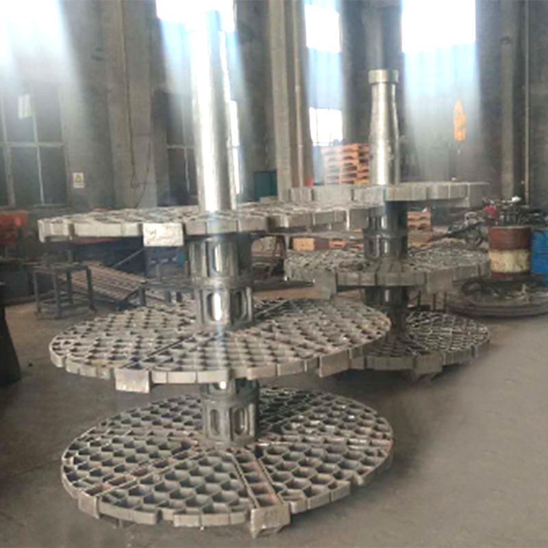 Perlakuan panas keranjang yang dapat ditumpuk untuk tungku tipe yang baik